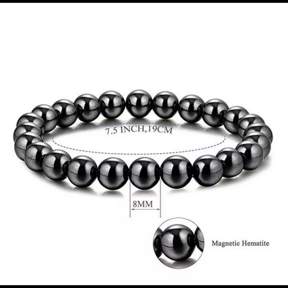 Hematite 8mm Bracelet Balance Memory Grounding